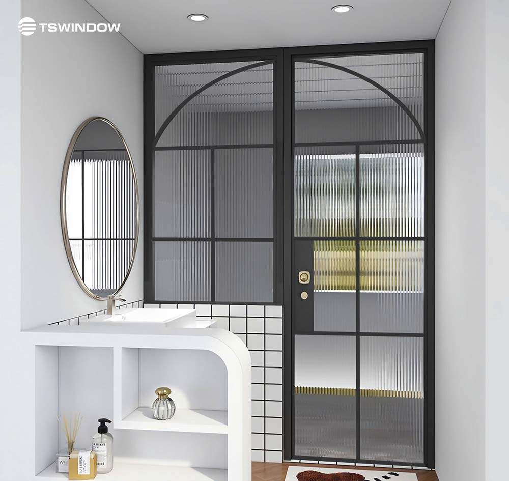 Cửa nhôm slim phù hợp cho phong cách tối giản